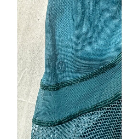 Lululemon Seek The Heat‎ Mesh Leggings size 2 Green - Picture 3 of 7